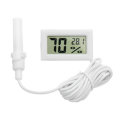 Mini LCD Digital Thermometer Hygrometer Fridge Freezer Temperature Humidity Meter White Egg Incubato