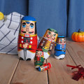 Russian Wooden Nesting Matryoshka Doll Handcraft Decoration Christmas Gifts