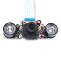 Night Vision Camera Module 5MP OV5647 72 Focal Adjustable Day and Night Switch Camera Board with A