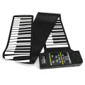 88 Standard Keys Foldable Portable Electronic Keyboard Roll Up Piano