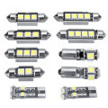 10Pcs Car LED Interior Light Bulb Kits for VW MK4 Golf GTI Jetta 1999-2005