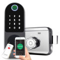 Tuya APP Fingerprint Door Lock Waterproof Outdoor Gate Bluetooth Lock TT Lock App Passcode Rfid Card