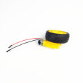 Small Hammer TT DC Motor With Wheel 10cm Male Plug Cable For DIY RC Robot Car