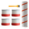 6pcs HEPA Filter For Xiaomi Drame V9 Wireless Handheld Vacuum Cleaner Accessories Hepa Filter Roller
