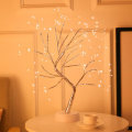108 LED 3D Tree Table Lamp USB Battery Dual Use Night Light for Home Holiday Bedroom Indoor Kids Bar