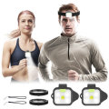 Fluorescent Running Light Chest Light USB Rechargeable Running Light Comes with Two Headbands and Ha