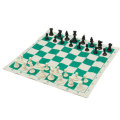 42.5x42.5cm Chess Game Set Folding Chess Traditional Game Adult Children Family Activity with Storag