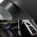30cm150cm Black Leather Texture Car Stickers Vinyl Wrap Car Inner Decal Film
