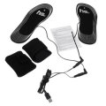 Rechargeable Heated Insoles Foot Warmer Heater Heat Boots Shoes Pad USB Charging Electric Heating Sh