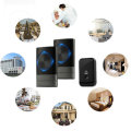 Bakeey 1 Button 2 Receiver Wireless Doorbell Waterproof Remote US Plug Smart Home Chime