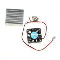 3pcs Original Hiland Heat Sink + Cooling Fan + Mounting Screws Kit For 0-30V 0-28V Universal Power S