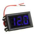 10pcs Blue 0.56 Inch Mini Digital Voltmeter DC 4.5V To 30V Digital Voltmeter Voltage Panel Meter For