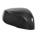 Real Carbon Fiber Side Mirror Covers Add-on Caps For Infiniti Q50 2014-2016