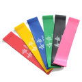 6PCS Resistance Bands Power Strength Exercise Fitness Gym Crossfit Yoga Workout 500*50mm