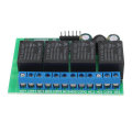 IO25D04 4CH DC 6V-24V Flip-Flop Latch Relay Module Bistable Self-locking Electronic Switch Low Pulse