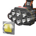 XANES 4-Modes 8*XPG LED Headlamp USB Rechargeable Long Shoot Camping Head Light 18650 Fishing Lant