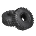 2PCS 1.9 Inch 120mm Diameter Crawler Rc Car Tires Tyre for 1/10 TRX-4 SCX10 90046 D90