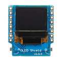 Geekcreit OLED Shield V2.0.0 Expansion Board For D1 Mini 0.66 Inch 64x48 IIC I2C Two Button