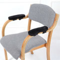 2pcs Chair Armrest Pad Ultra-Soft Memory Foam Elbow Pillow Support Universal Fit For Home or Office