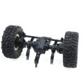 JJRC Front Bridge Axle With Wheel For Q60 Q61 1/16 2.4G Off-Road Military Trunk Crawler RC Car