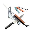 MYVIT Professional Knife Sharpener All stainless Steel Kitchen Sharpening Grinding System Tools Fix-