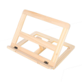 Wooden Frame Reading Bookshelf Bracket Tablet PC Stand Wooden Table Drawing Easel