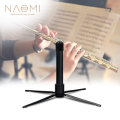 NAOMI Portable Flute Stand Foldable Flute Rest Rack Holder Tripod Holder Stand For Flute Woodwind In