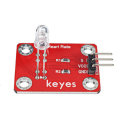 3Pcs Keyes Brick Finger Heartbeat Module(Pad hole) with Pin Header Board Analog Signal