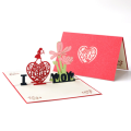 3D Stereoscopic Handmade Greeting Cards Mother`s Day Holiday Wishes Card