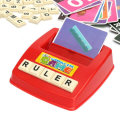 Kids Letters Alphabet Game English Learning Cards Toys Children`s Figure Spelling Game Platter Puzzl
