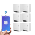6pcs SONOFF MiniR2 Two Way Smart Switch 10A AC100-240V Works with Amazon Alexa Google Home Assistant