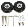 2pcs  Luggage Suitcase Replacement Wheels Axles Deluxe Repair 5022mm