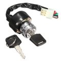 6 Wire Ignition Switch 2 Keys Universal For Car Motorcycle Scooter Bike Quad Go Kart