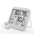 KIMTOKA TH036 Digital Home Thermometer Hygrometer with Probe Electronic Indoor Temperature & Humidit