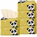 6packs Unbleached Toilet Paper Tissue Bamboo Toilet Paper Hypoallergenic Kitchen Toilet Paper Pumpin
