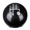 5 Speed Black Gear Shift Knob Kit For Fiat 500 500c 2012-2013