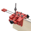 3 in 1 Woodworking Hole Drill Doweling Jig Positioner Guide Locator Joinery System Kit Aluminium All