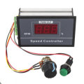 30A DC 6V 12V 24V 48V PWM Motor Speed Controller LED Digital Display Adjustable Voltage Regulator wi