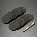 36pcs 3.175mm Shank 24mm Cut Off Wheel Cutting Disc Set for Rotary Tool