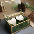 Geometric Jewelry Box Ring Wedding Ring Holder Box  Engagement Gift