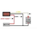 DC 0-100V Blue LED Digital Mini  Voltmeter Gauge Voltage Panel Meter