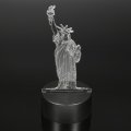 3D New York City Statue of Liberty Touch Remote 7 Color Changing LED Table Night Lamp Light Gift
