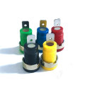 5 Pcs 4mm Banana Plugs Female Jack Socket Plug Wire Connector 5 Colors Each 1pcs Multimeter Socket B