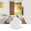 3D Self Adhesive Wall Tiles Pattern Wall Stickers Kitchen Bathroom Home Decorations