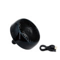 5V All-Round Miniature Automatic Air-Cooled Dual Car Fan Adjustable Low Noise