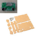 Transparent Acrylic Sheet Housing Case For DSP & PLL Digital Stereo FM Radio Receiver Module