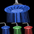 8 inch LED Round Shower Head Rain Shower Shower Head Temperature Changing