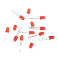 200pcs 5MM Red LED Diode Round Diffused Red Color Light Lamp F5 DIP Highlight