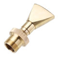 Drillpro 1/2 Inch DN15 3/4 Inch DN20 Universal Brass Adjustable Nozzle Fountain Nozzle