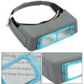 4 Lens Headband Wearing Magnifier Watch Repair Reading Optivisor Eye Welding Visor Tool